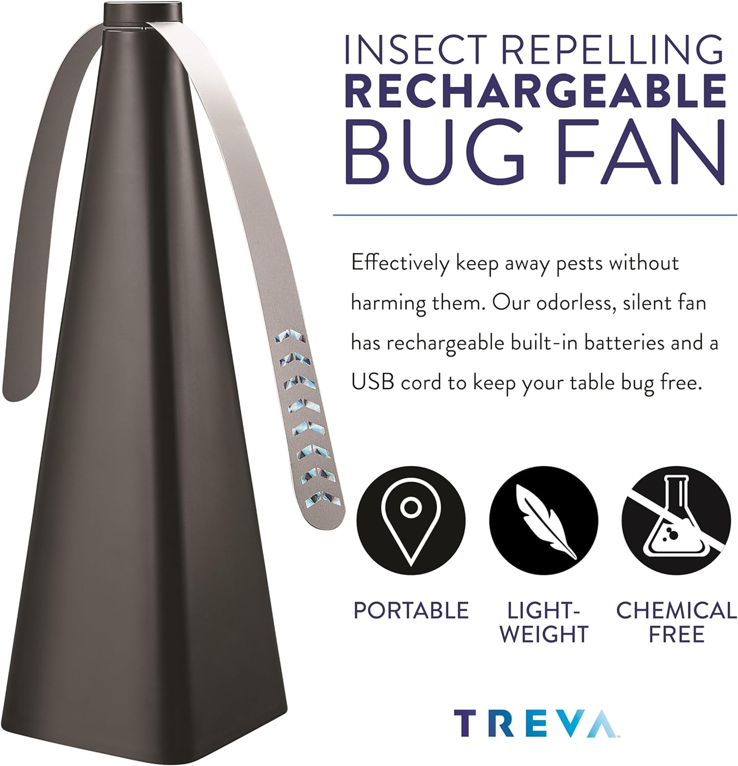 RECHARGABLE BUG FAN