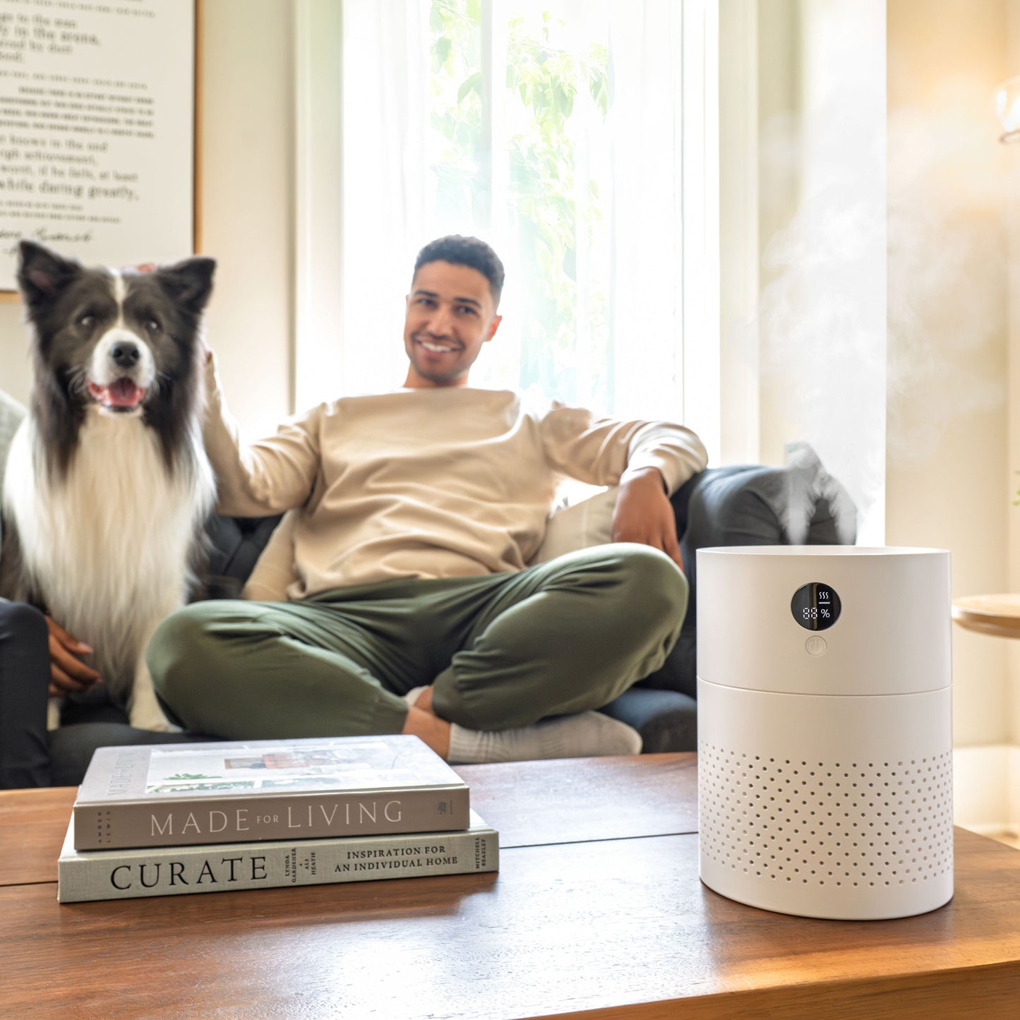 RECHARGEABLE DESKTOP 2L HUMIDIFIER