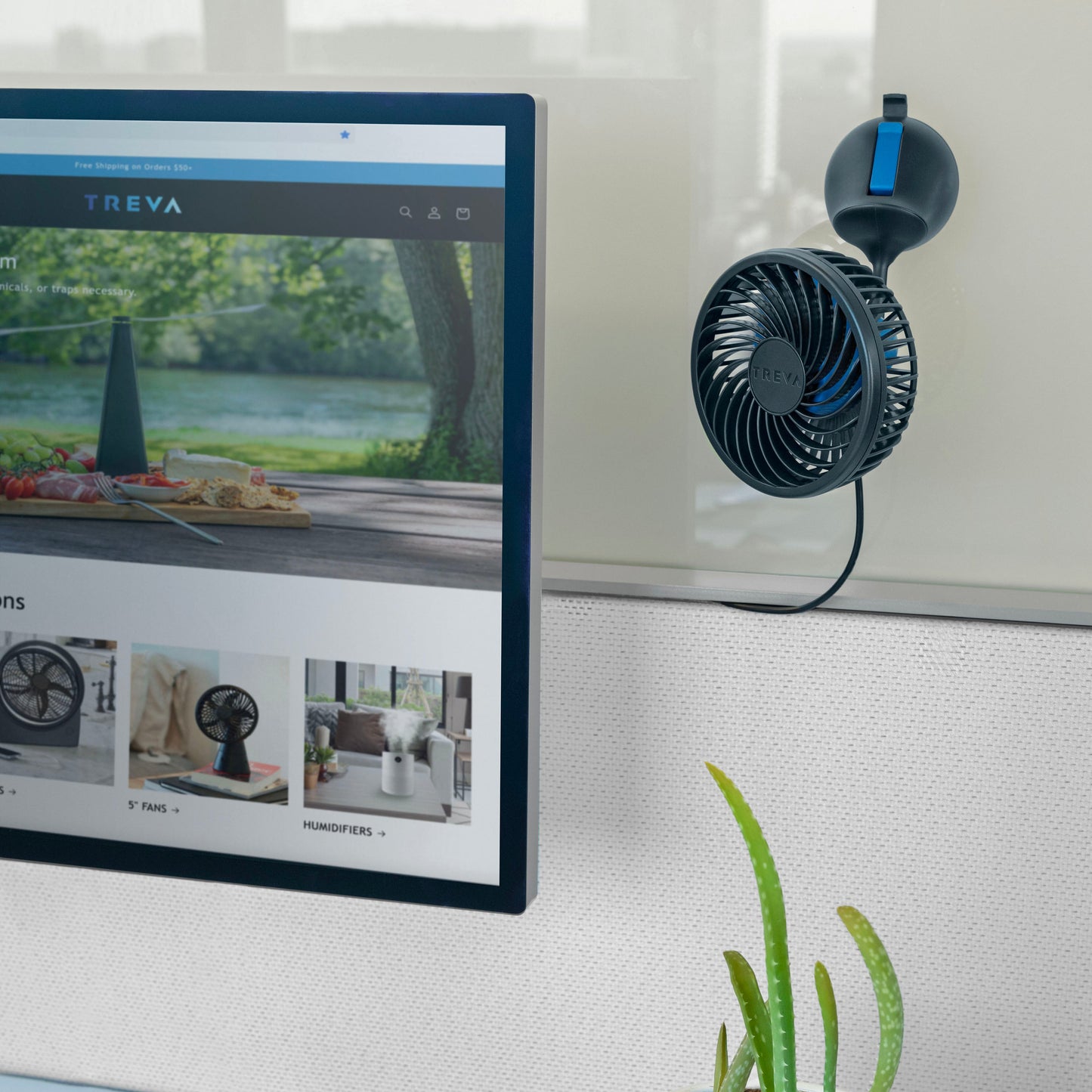 3.5" SUCTION CUP FAN